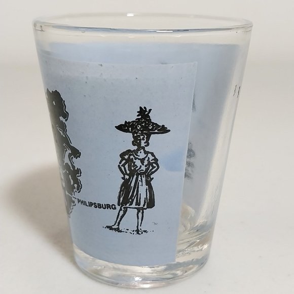 Vintage St. Martin Shot Glass #S026 - Picture 2 of 7